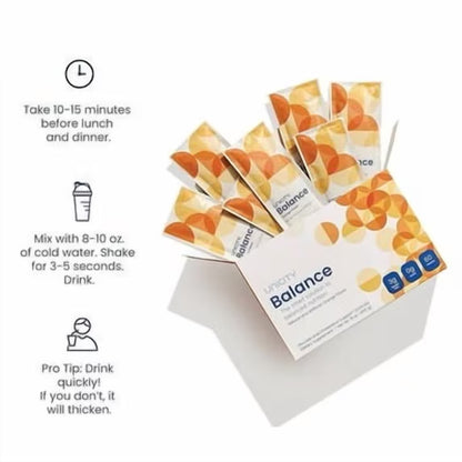 Unicity Balance Orange Fiber Drink Mix – 30 Packets