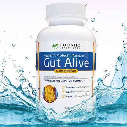 Holistic Health Labs Gut Alive Digestive Support – 60 Capsules
