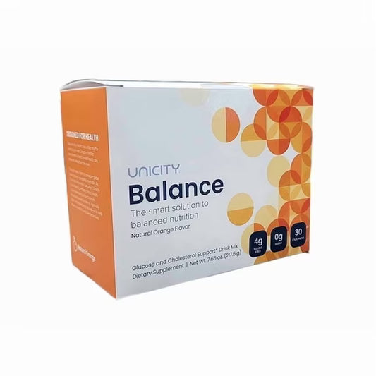 Unicity Drink Mix Trio Pack – Orange Balance & Lemon Unimate  {3 Boxes / 90 Sachets Total}