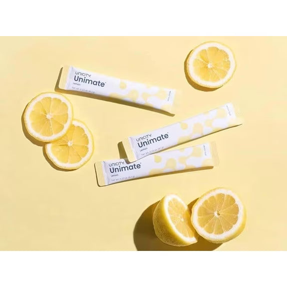 Unicity Drink Mix Trio Pack – Orange Balance & Lemon Unimate  {3 Boxes / 90 Sachets Total}