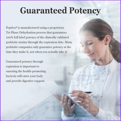 Peptiva 26 Billion CFU Probiotic & Sleep Support – 30 Capsules
