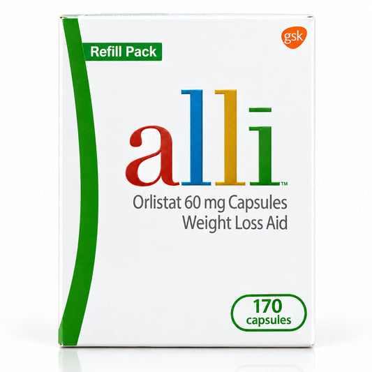 alli Orlistat 60 mg Weight Loss Capsules – 170 Count