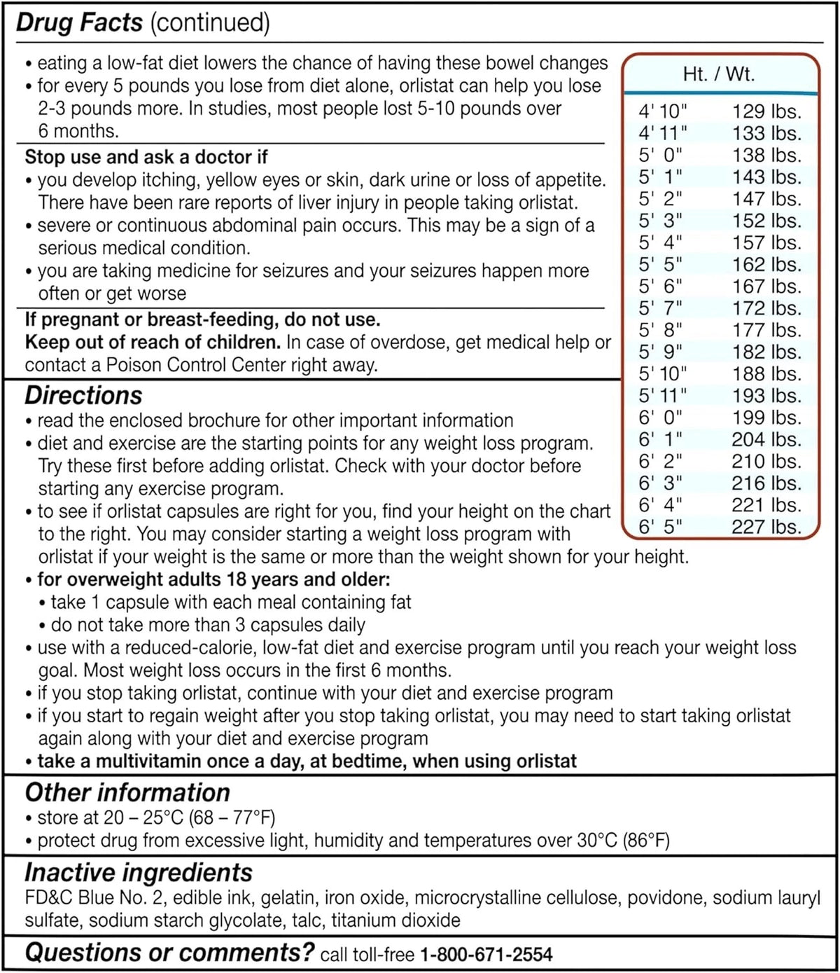 alli Orlistat 60 mg Weight Loss Capsules – 170 Count