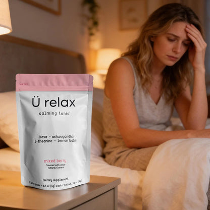 U Relax Calming Tonic Mixed Berry – 15 Packets