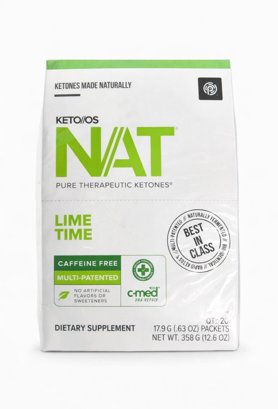 PRÜVIT Keto//OS NAT Ketone Drink Mix – Multiple Flavors & Pack Sizes