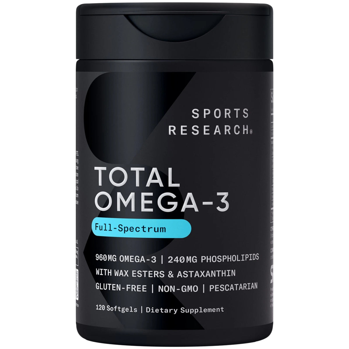 Sports Research Total Omega-3 2200 mg – 120 Softgels