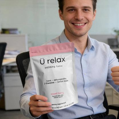 U Relax Calming Tonic Mixed Berry – 15 Packets