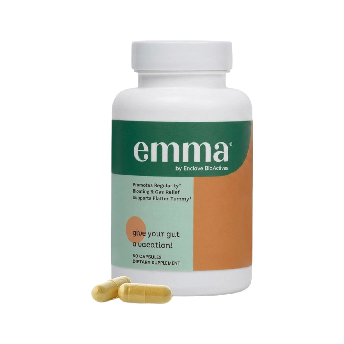 Emma Gut Health Digestive Support Supplement – 60 Capsules