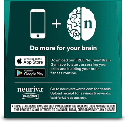 Neuriva Ultra Brain Health Supplement – 60 Capsules