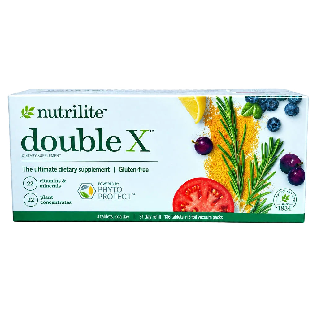 Nutrilite Double X Multivitamin – 31-Day Refill, 186 Tablets