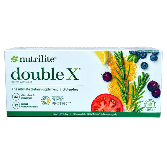 Nutrilite Double X Multivitamin – 31-Day Refill, 186 Tablets