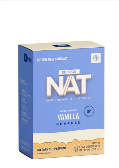 PRÜVIT Keto//OS NAT Ketone Drink Mix – Multiple Flavors & Pack Sizes