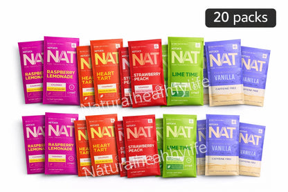 PRÜVIT Keto//OS NAT Ketone Drink Mix – Multiple Flavors & Pack Sizes