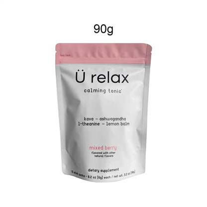 U Relax Calming Tonic Mixed Berry – 15 Packets