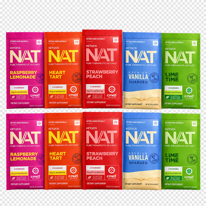 PRÜVIT Keto//OS NAT Ketone Drink Mix – Multiple Flavors & Pack Sizes