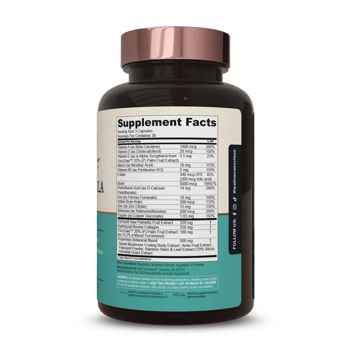 Hair La Vie Clinical Formula Hair Vitamins – 90 Capsules