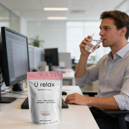 U Relax Calming Tonic Mixed Berry – 15 Packets