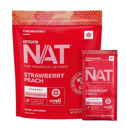 PRÜVIT Keto//OS NAT Ketone Drink Mix – Multiple Flavors & Pack Sizes