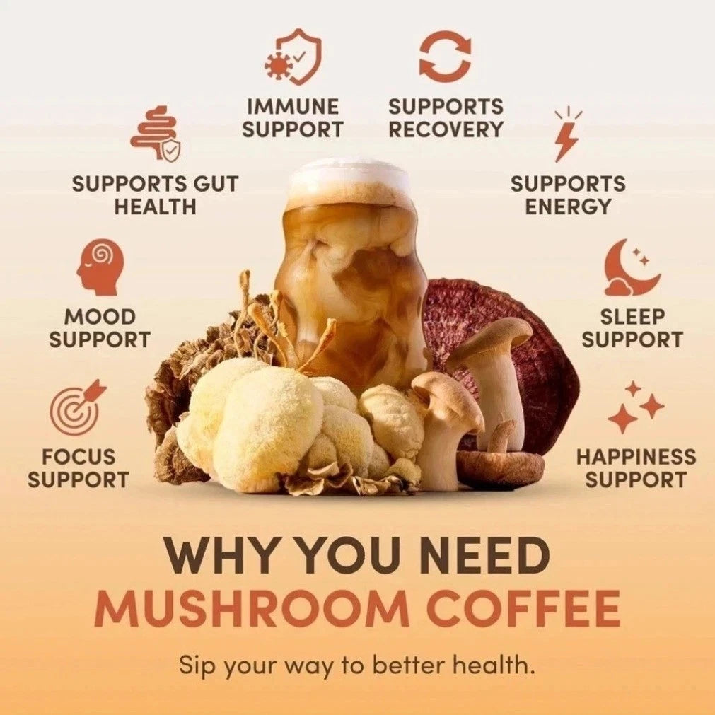 RYZE Mushroom Coffee – 30 Servings