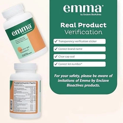 Emma Gut Health Digestive Support Supplement – 60 Capsules