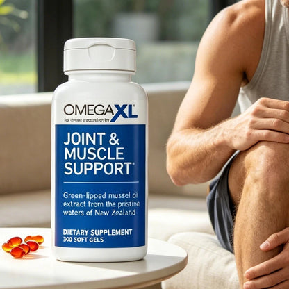 OmegaXL Joint & Muscle Support – 3 Pack, 900 Softgels