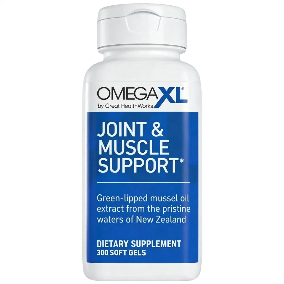 OmegaXL Joint & Muscle Support – 3 Pack, 900 Softgels