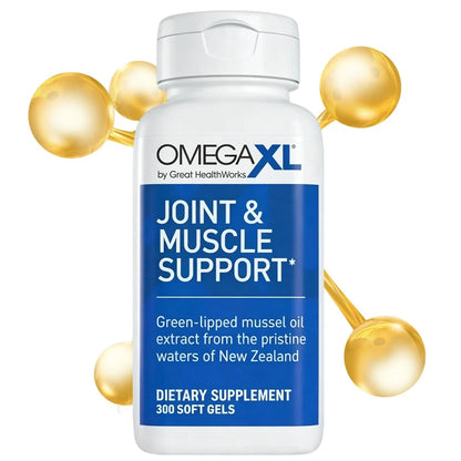 OmegaXL Joint & Muscle Support – 3 Pack, 900 Softgels