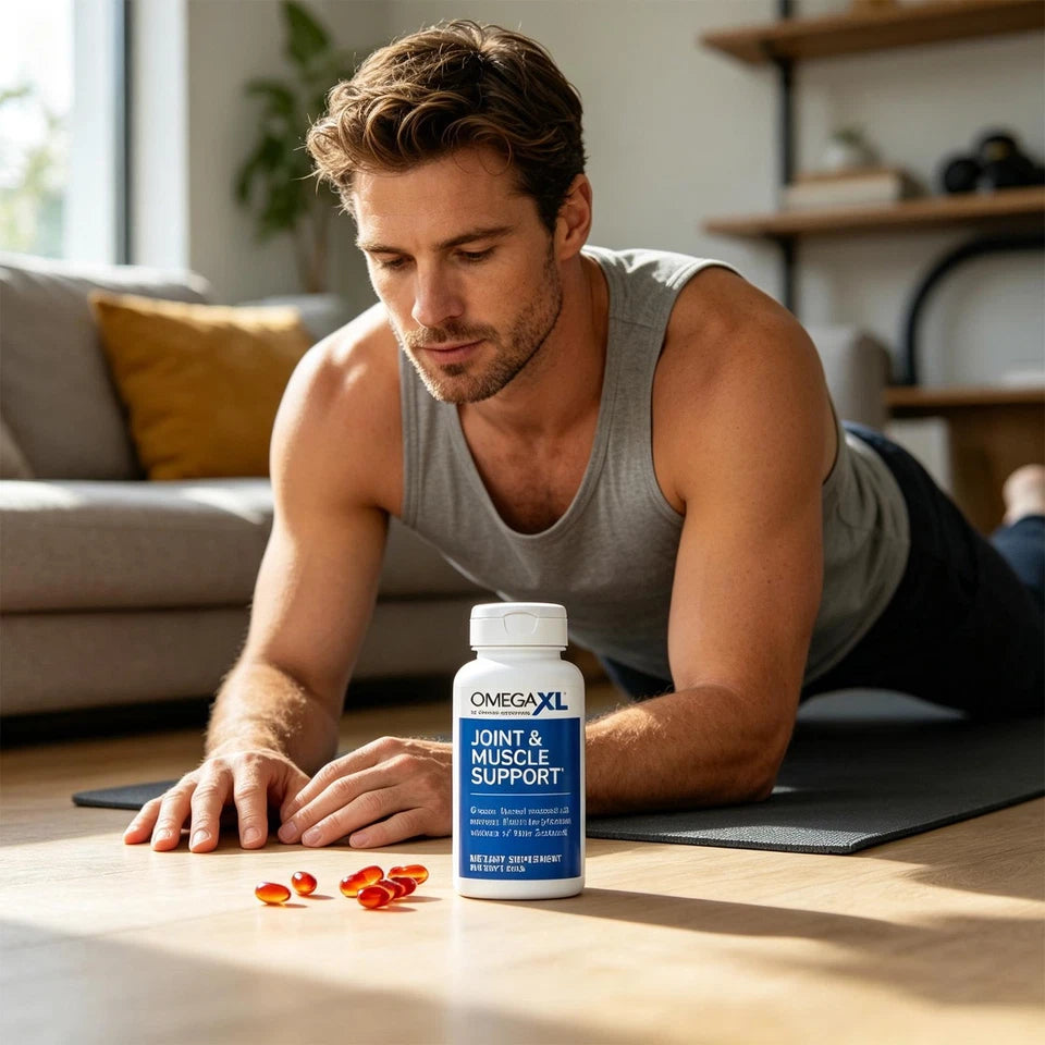 OmegaXL Joint & Muscle Support – 3 Pack, 900 Softgels