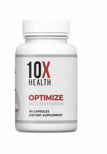 10X Health Optimize Methylated Multivitamin – 90 Capsules